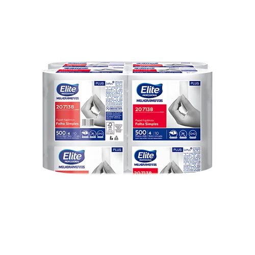 Papel Higiênico Rolo Plus FS 4x500 - 207138