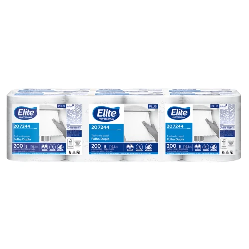 TOALHA DE PAPEL ROLO PLUS *FD* 8X200 - CÓD 207244