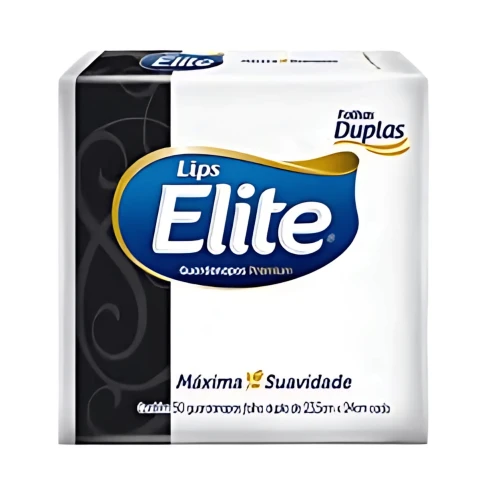 Elite Guardanapo Lips - Pequeno Excellence - 50 Folhas  - UND - Cód: 203101