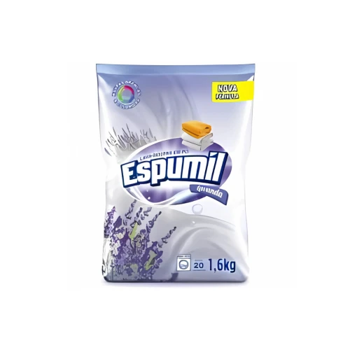 Lava Roupas em Pó Lavanda 1,6 kg - Espumil